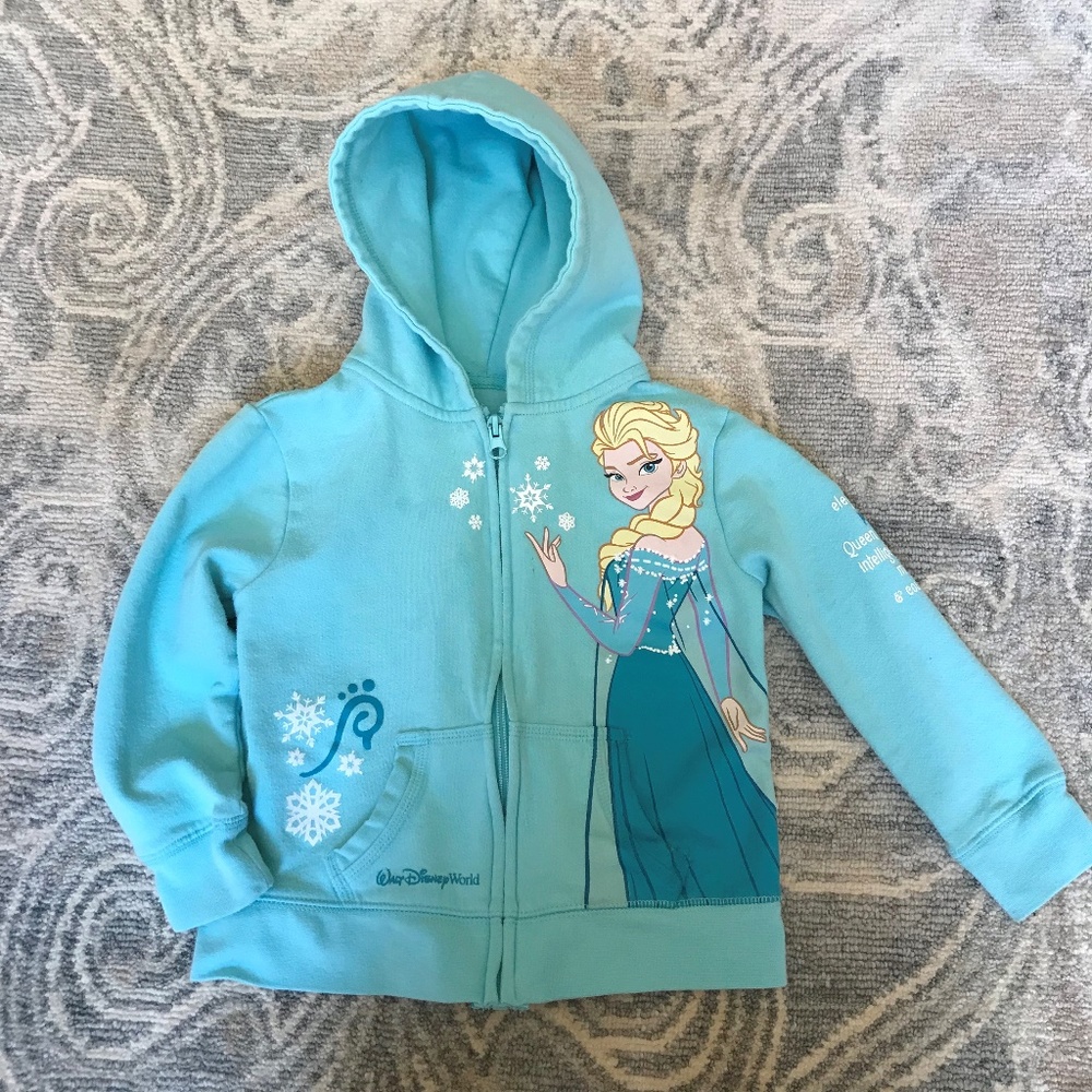 Elsa Hooded Sweatshirt XS (4T)